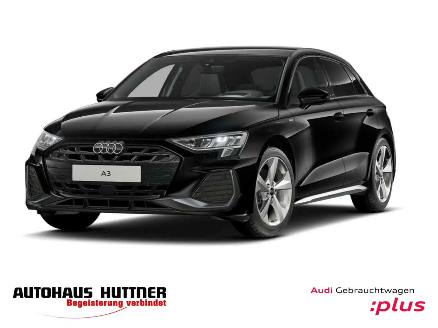 Audi A3 Sportback 35 TFSI S line S tr. ACC HUD R-Kam. Schwarz - 1