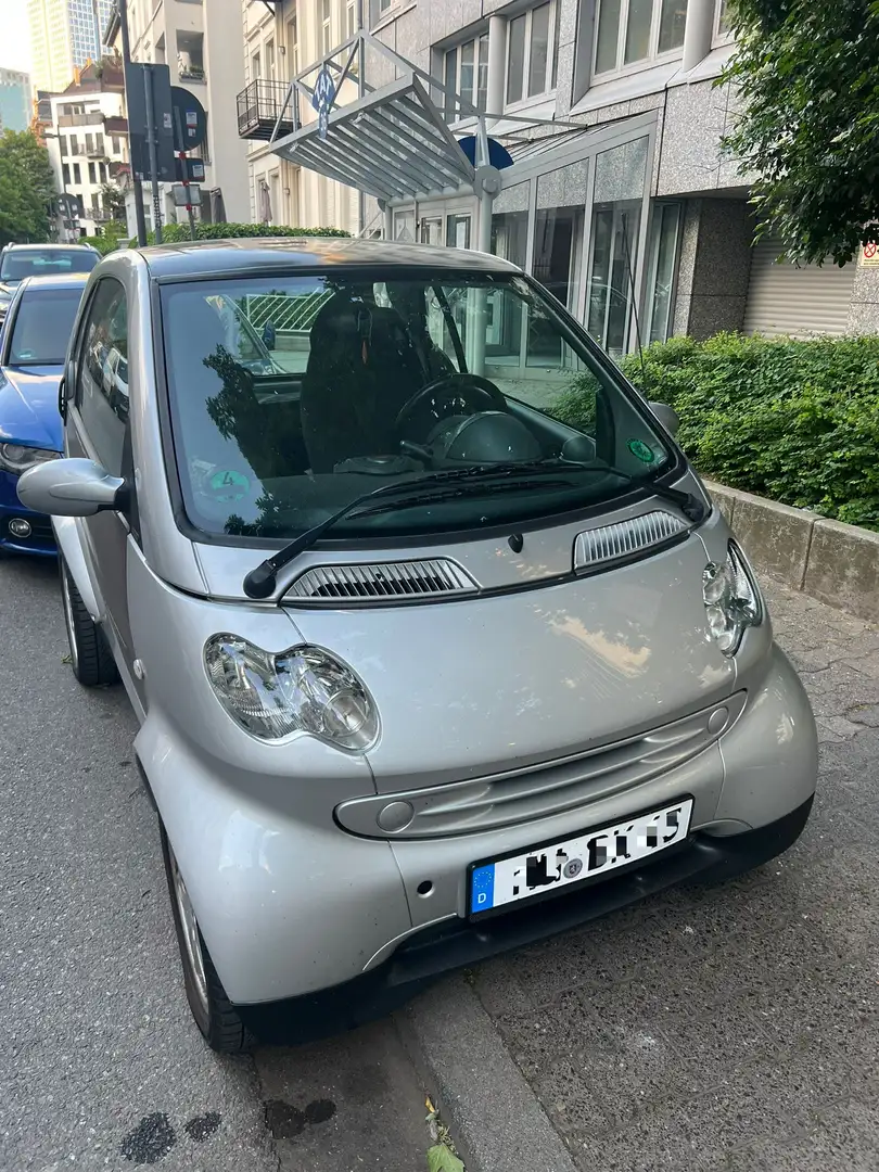 smart forTwo MC01 - gepflegter Stadtflitzer, Klima, **TÜV NEU* Silber - 1
