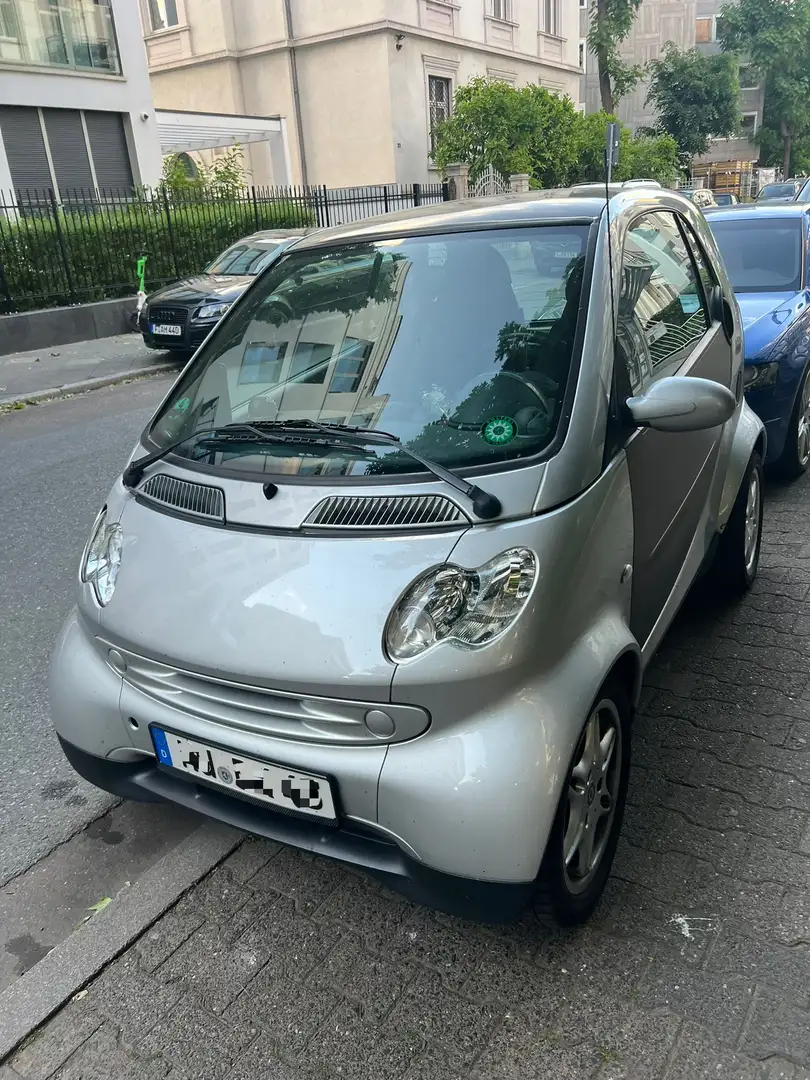 smart forTwo MC01 - gepflegter Stadtflitzer, Klima, **TÜV NEU* Silber - 2