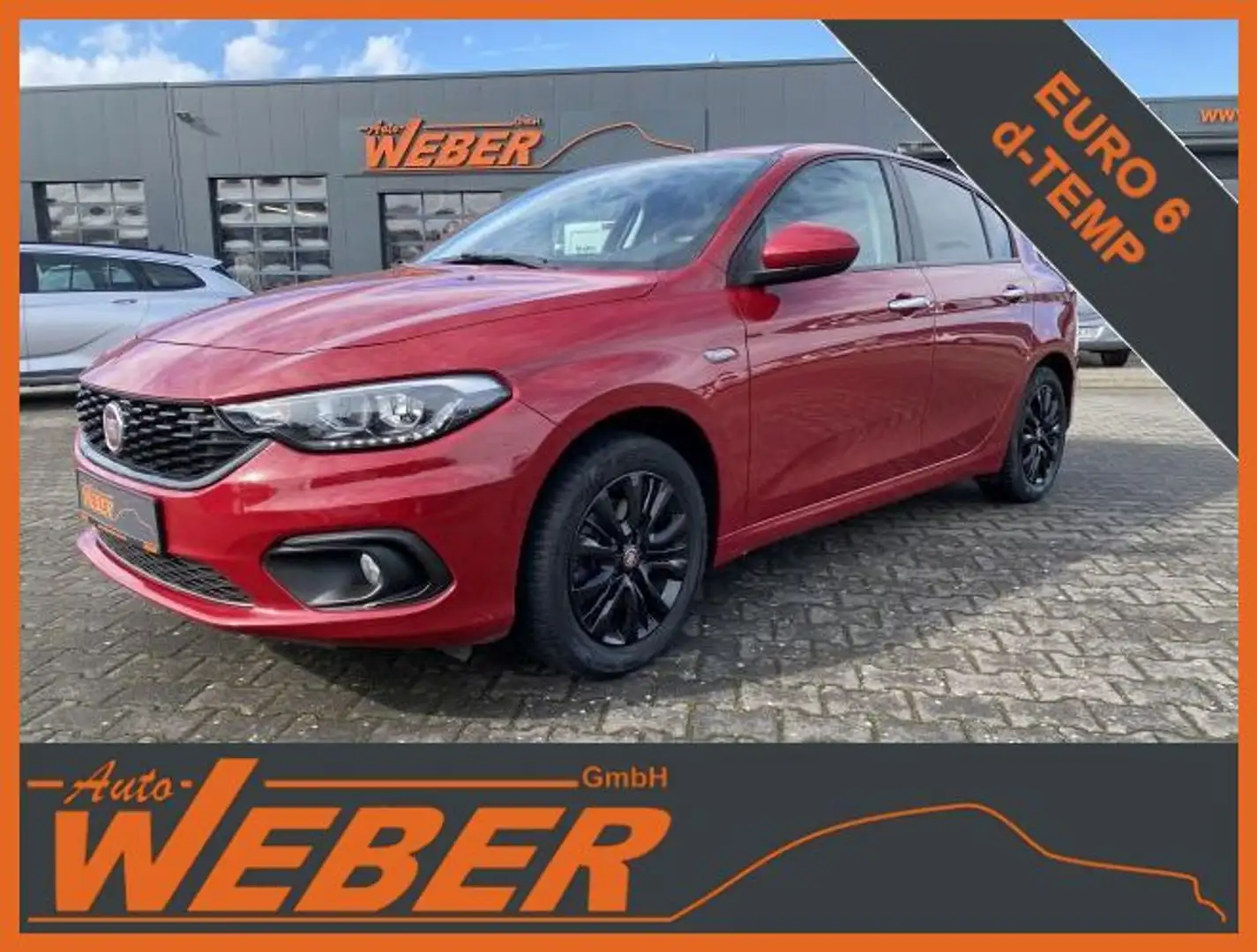 Fiat Tipo Street 1.4 Alu Bluetooth GJR Checkheft Rood - 1