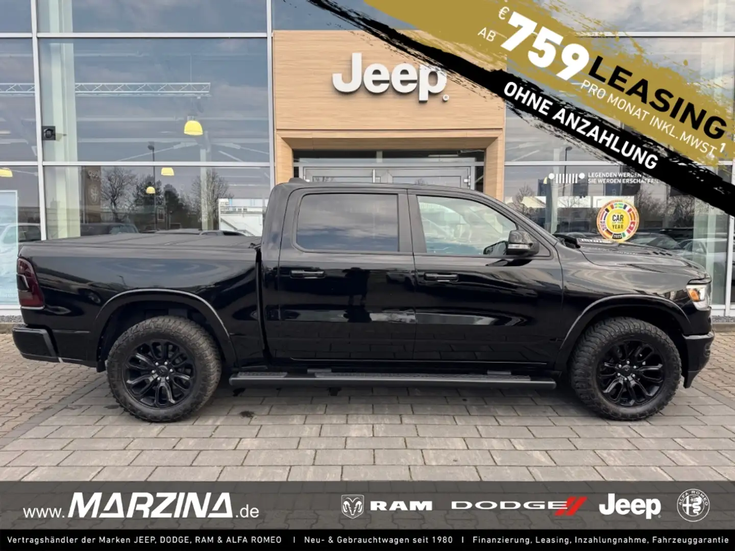 Dodge RAM 1500 Laramie Sport Carplay 20 AHK Navi Soundsystem Noir - 1