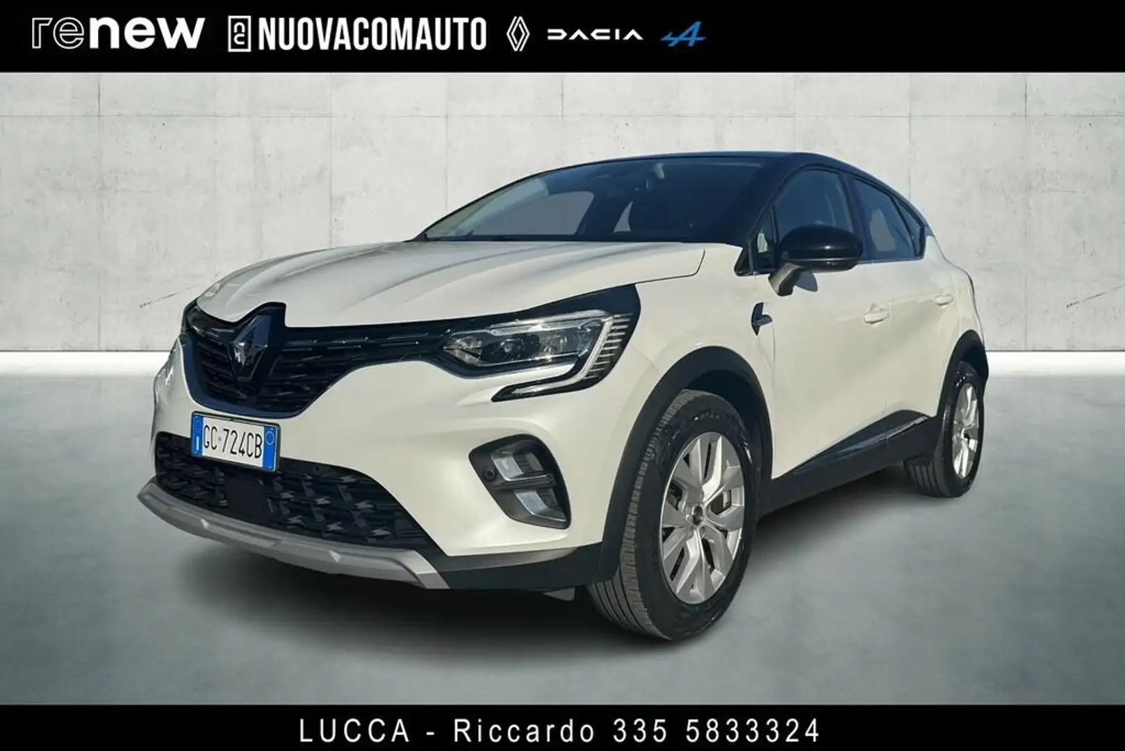 Renault Captur 1.0 tce Intens Gpl 100cv Weiß - 1