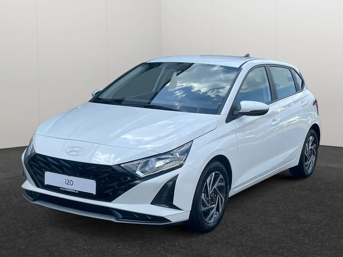 Hyundai i20 i20 1.0 Turbo Trend Mod. 25 Klimaaut. Navi Weiß - 1