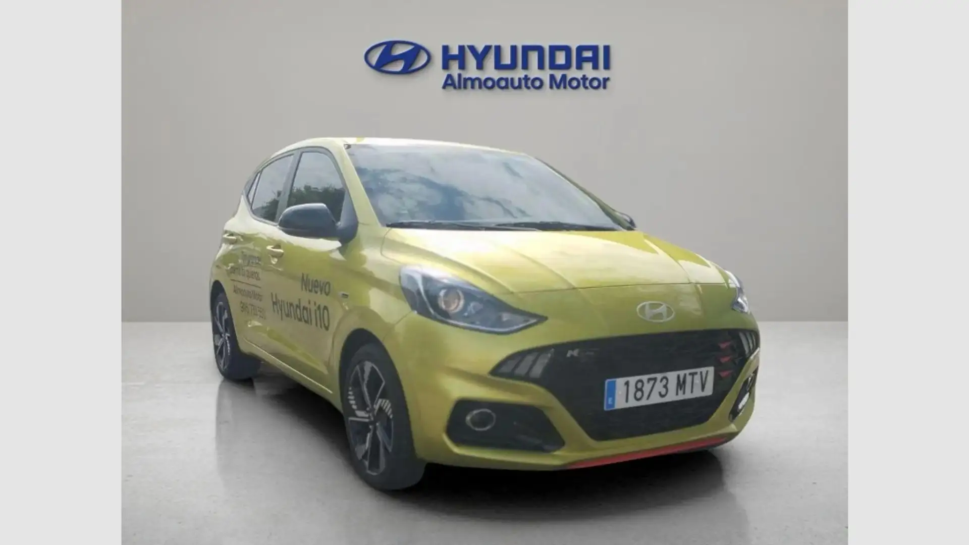 Hyundai i10 1.2 MPI Nline 30 Aniversario Grün - 2