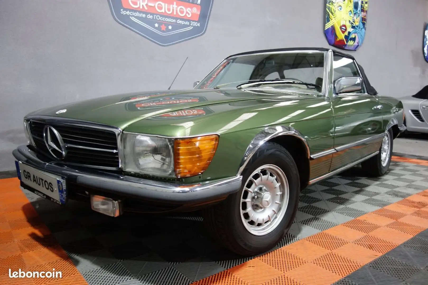 Mercedes-Benz 280 Magnifique SL de 05-1979 Européenne Exceptionnelle Vert - 1