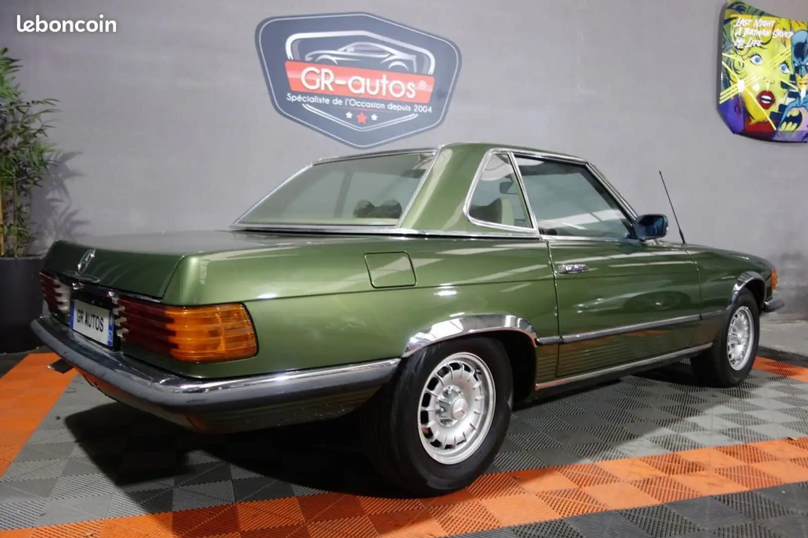 Mercedes-Benz 280 Magnifique SL de 05-1979 Européenne Exceptionnelle Zelená - 2