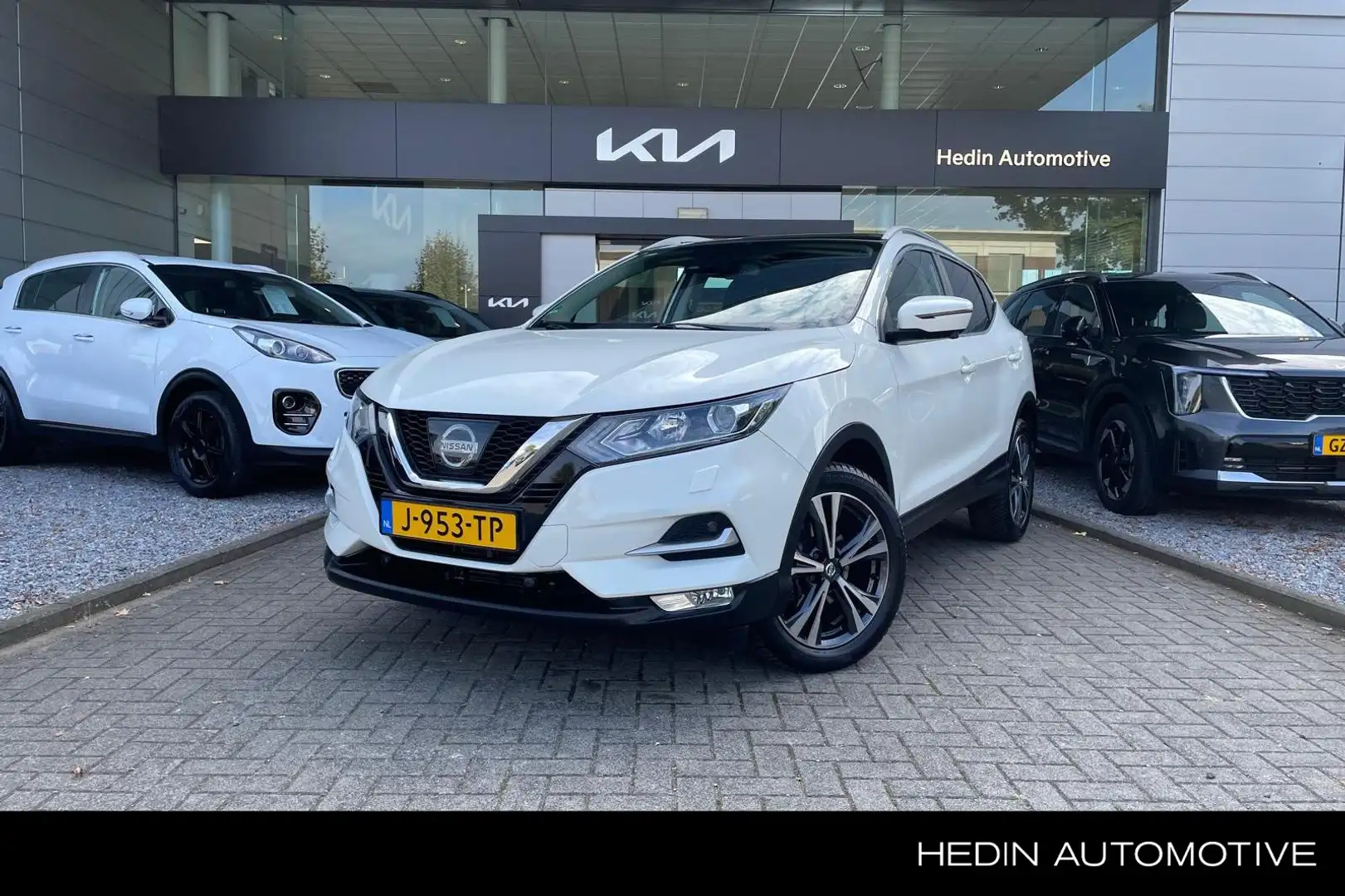 Nissan Qashqai 1.2 Tekna Pano | 360 | Carplay| Navi | Stoelverw. Weiß - 1