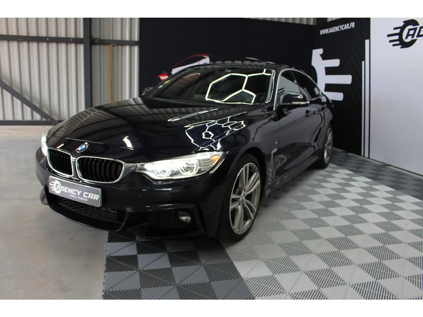 BMW 420 420d xDrive Gran Coupé M Sport Blau - 2