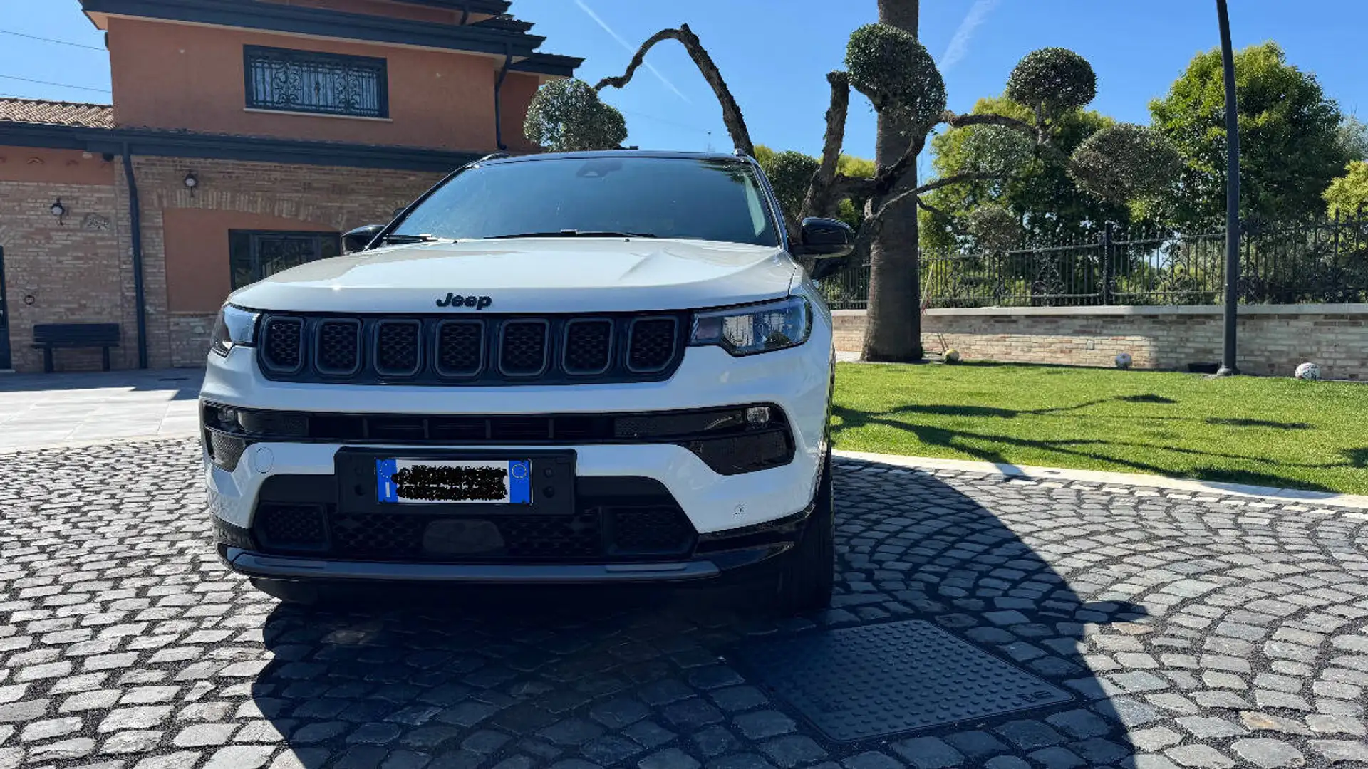 Jeep Compass 1.3 turbo t4 phev S 4xe 240CV NO VINCOLO FINANZ Bianco - 2