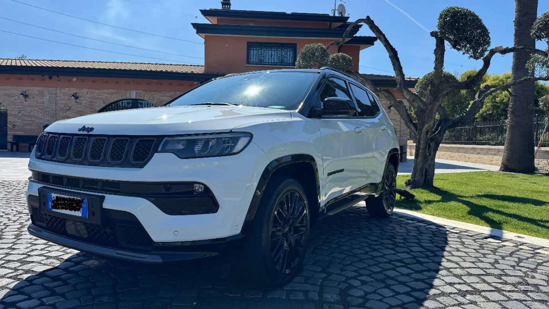 Jeep Compass 1.3 turbo t4 phev S 4xe 240CV NO VINCOLO FINANZ Bianco - 1