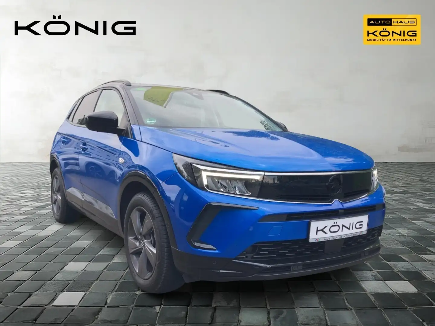 Opel Grandland X X GS 1.2T Alcantara Navi - All Blau - 2
