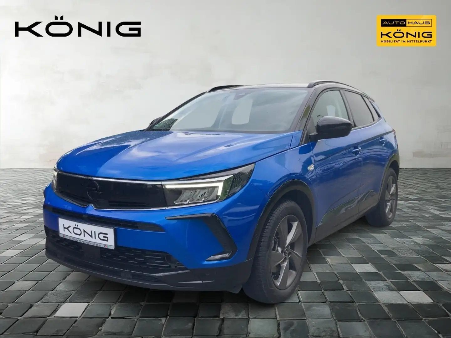 Opel Grandland X X GS 1.2T Alcantara Navi - All Blau - 1