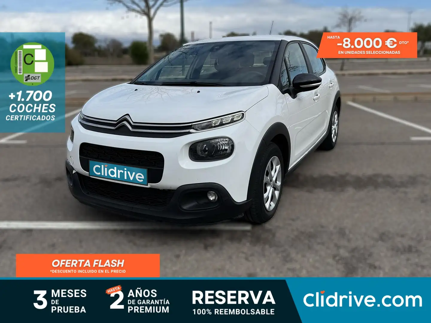 Citroen C3 1.5BlueHDi S&S Feel 100 Blanco - 1