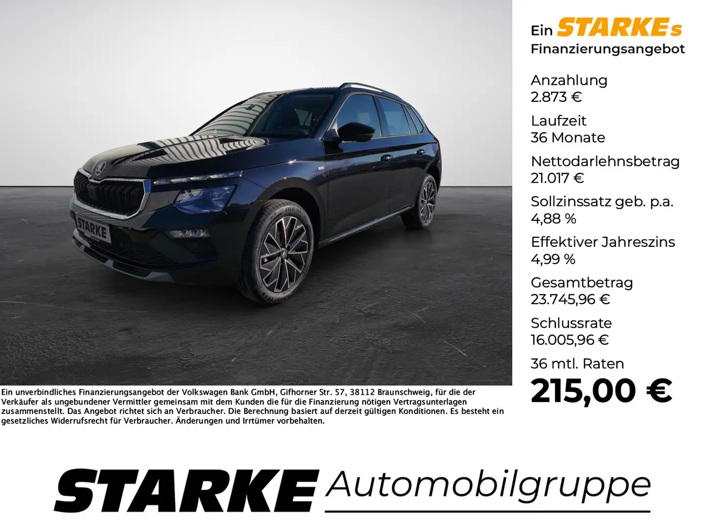 Skoda Kamiq 1.0 TSI Tour Noir - 1