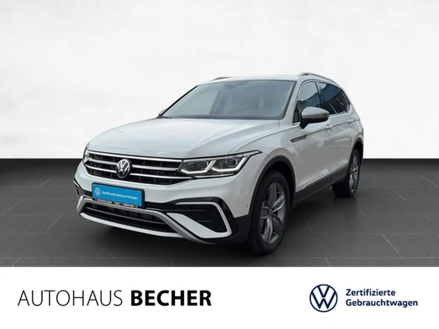 Volkswagen Tiguan Allspace Elegance 2.0 TDI 4MOTION DSG /AHK Weiß - 1