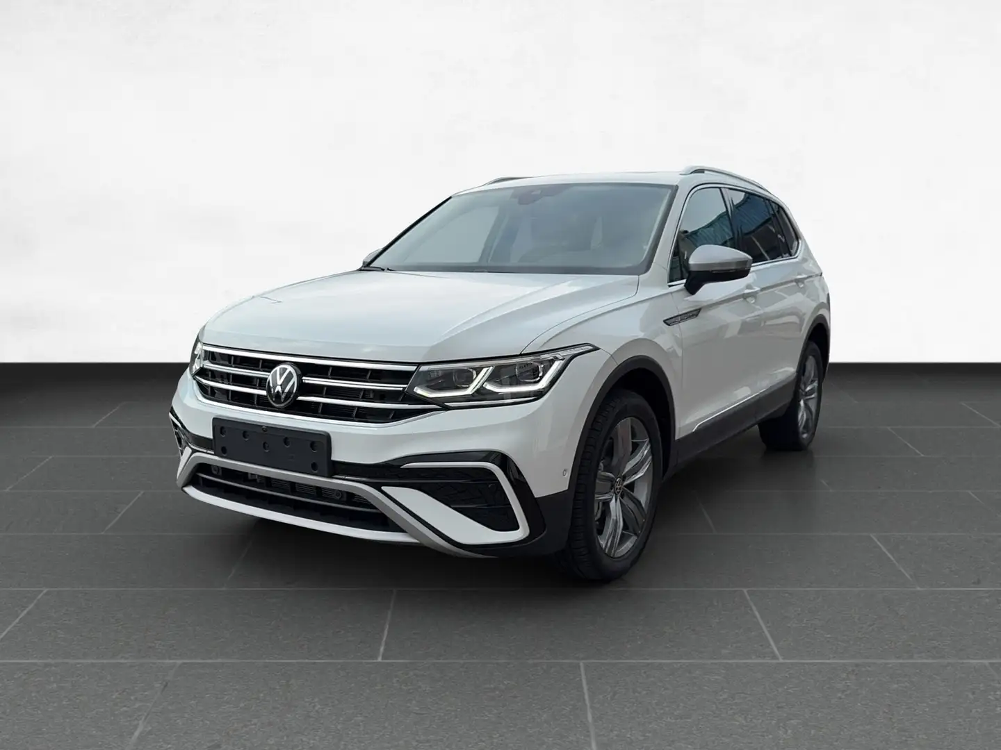 Volkswagen Tiguan Allspace Elegance 2.0 TDI 4MOTION DSG /AHK Weiß - 2