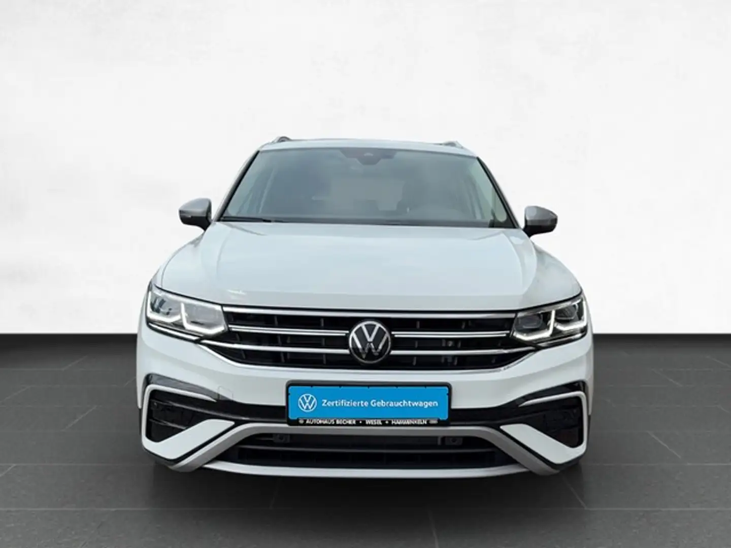 Volkswagen Tiguan Allspace Elegance 2.0 TDI 4MOTION DSG /AHK Weiß - 2