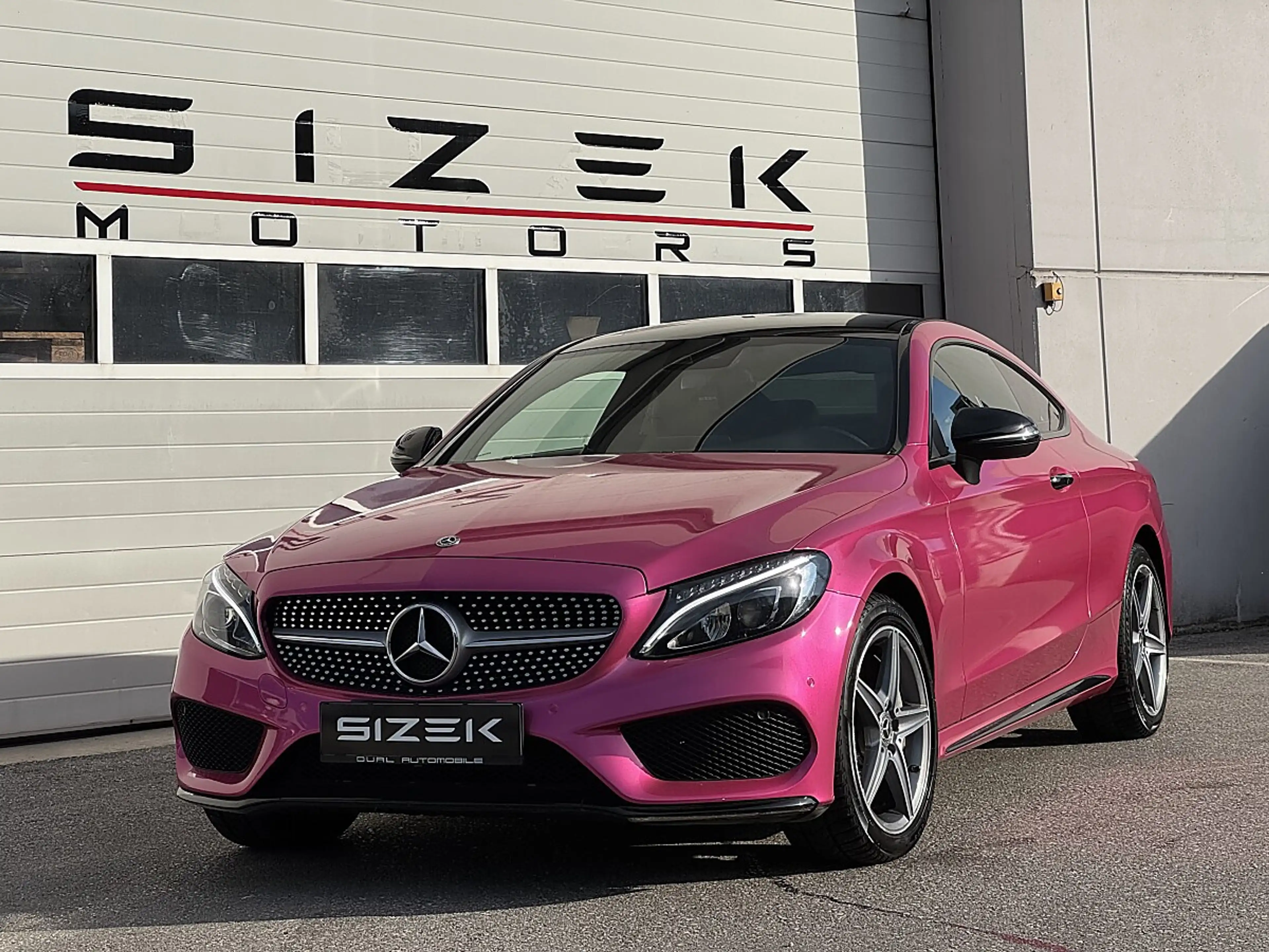 Mercedes-Benz C 250 d Coupe 4Matic Aut.|AMG-LINE|LED|KEYLESS|NAVI|19“