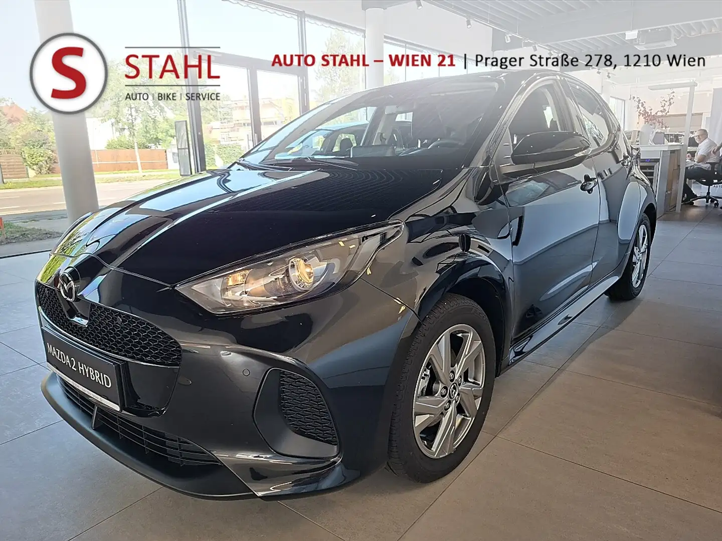 Mazda 2 Mazda2 Hybrid Exclusive Line Aut. AUTO STAHL WI... Schwarz - 1