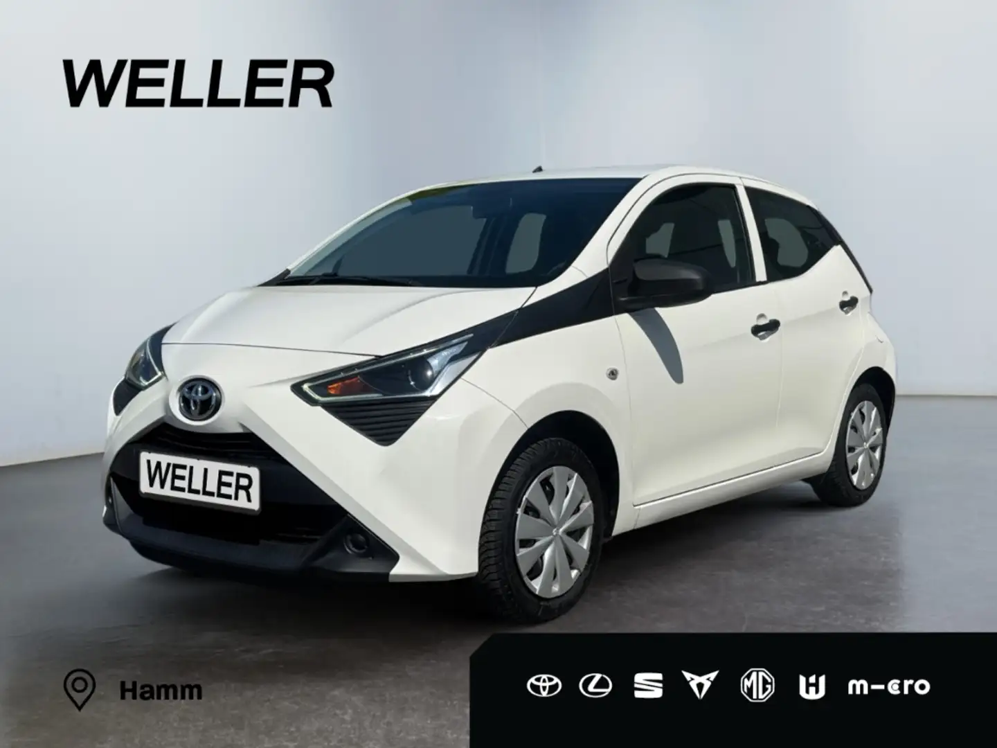 Toyota Aygo x *Klima*Berganfahrassistent*Bordcomputer* Wit - 1