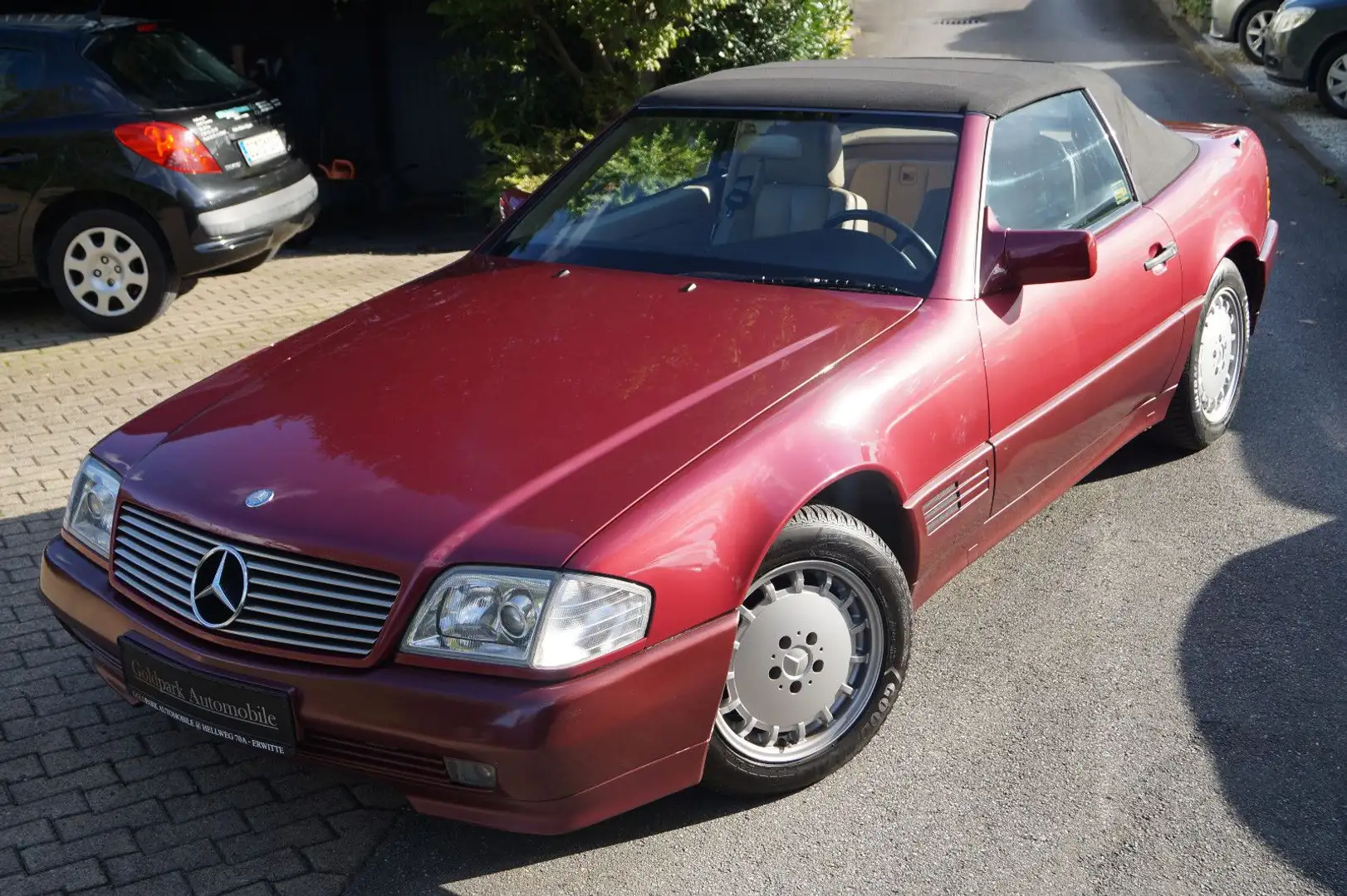 Mercedes-Benz SL 300 /H-KENNZEICHEN/XENON/1 DR. VORBESITZ! Roşu - 2