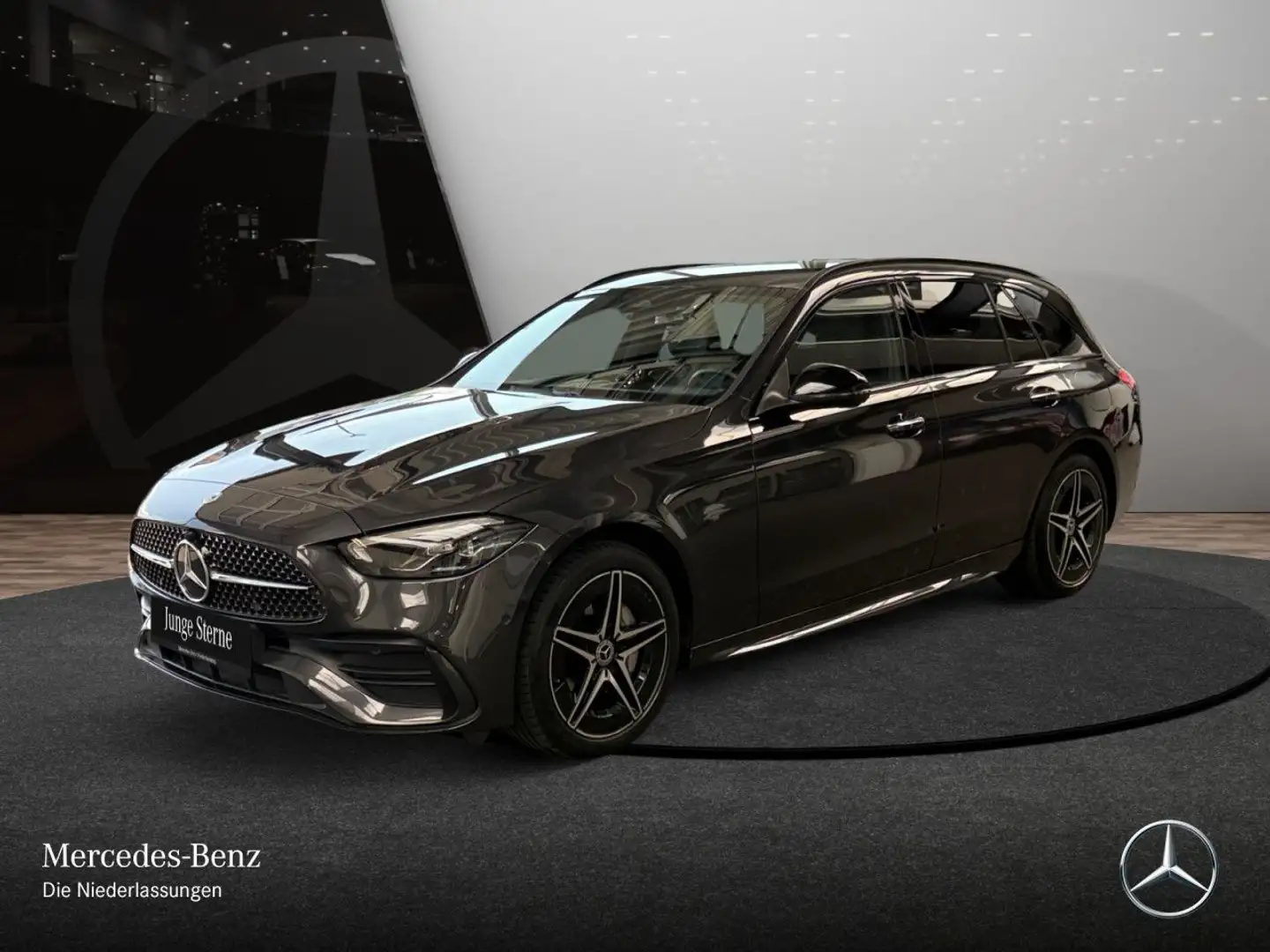 Mercedes-Benz C 300 e T AMG+NIGHT+LED+KAMERA+KEYLESS+9G Grau - 2