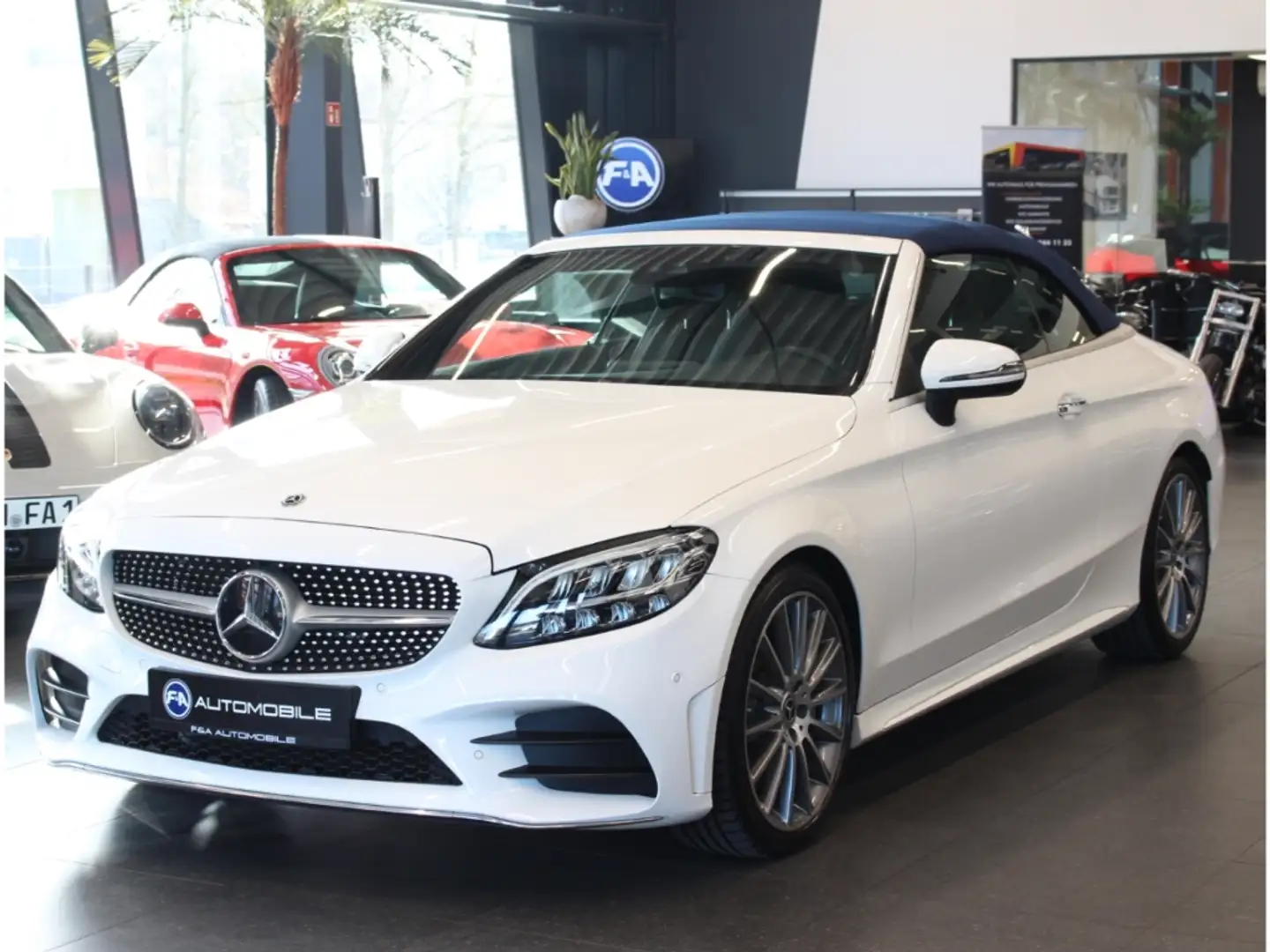 Mercedes-Benz C 400 Cabrio 4Matic AMG Line Kamera*LED*Digital Білий - 1