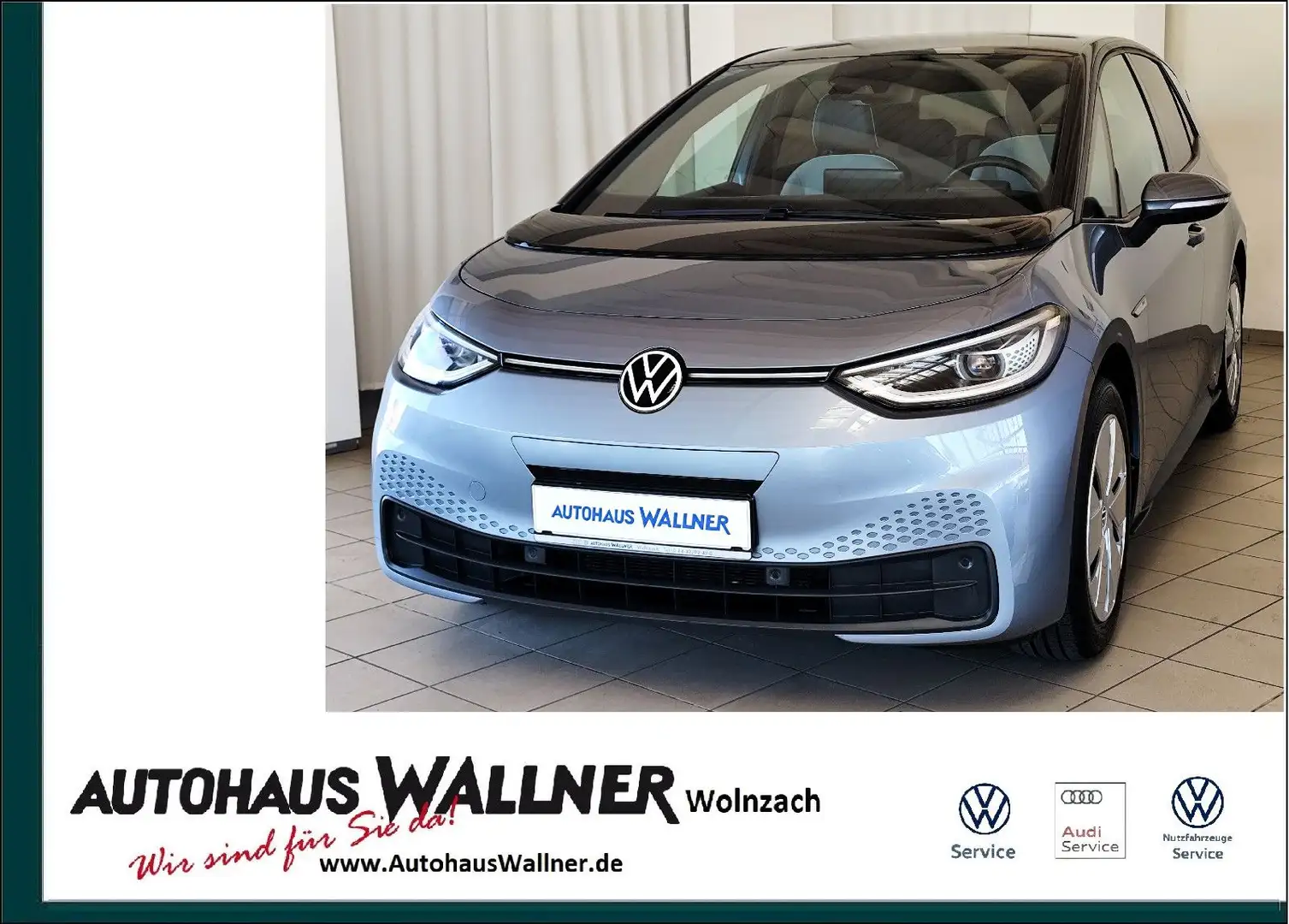 Volkswagen ID.3 Pro Performance Business WP|AHK|Matrix|ACC Blau - 1