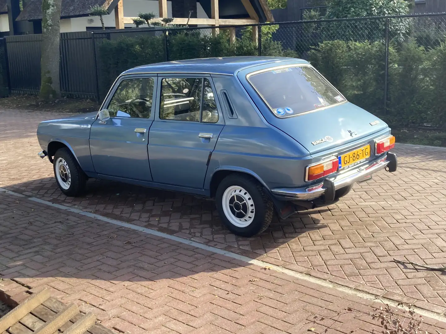 Oldtimer Simca 1100 LS automatique Blauw - 2