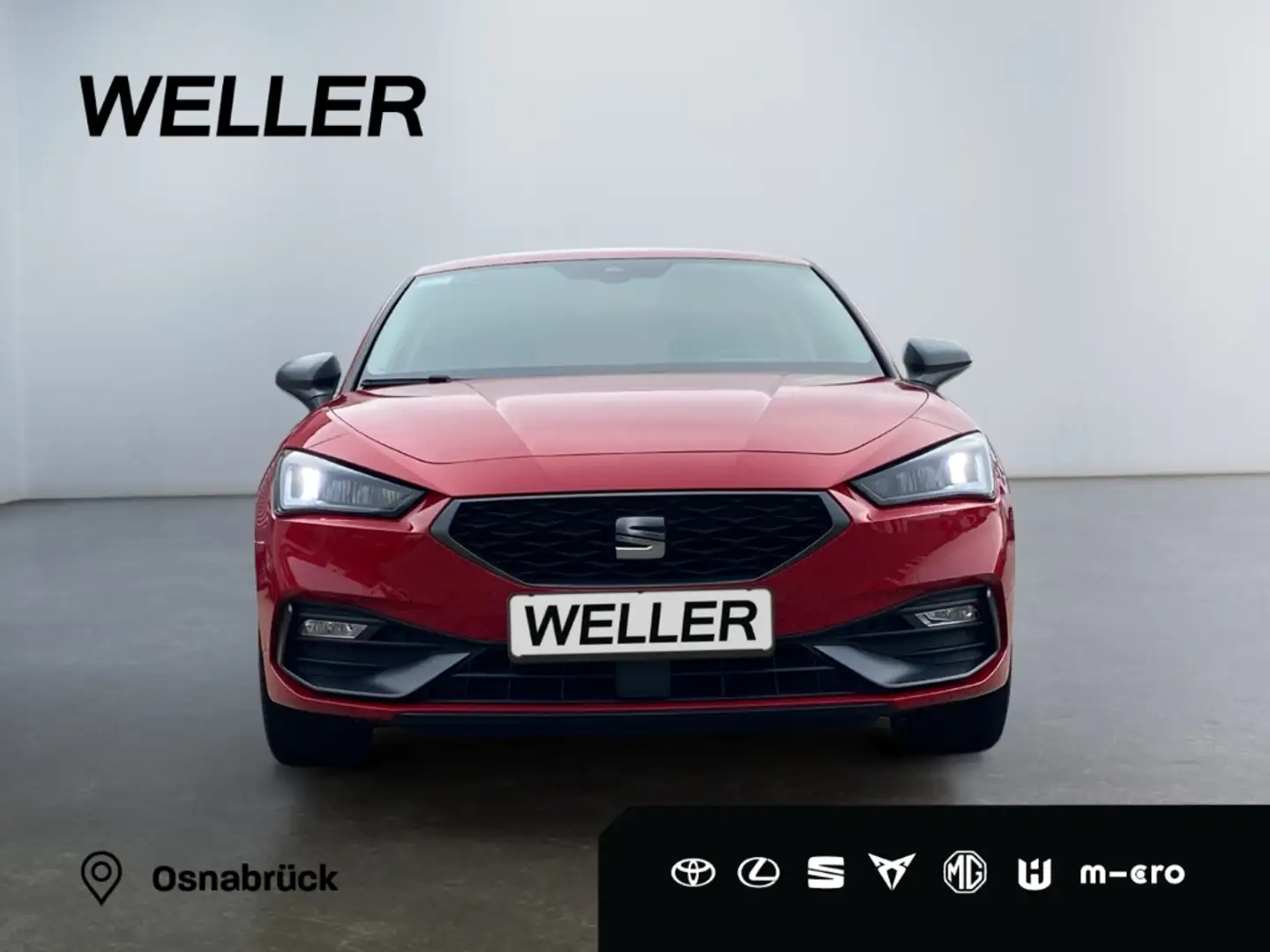 SEAT Leon 2.0 TDI FR *LED*ACC*CarPlay*Navi*Ambiente* Rot - 2