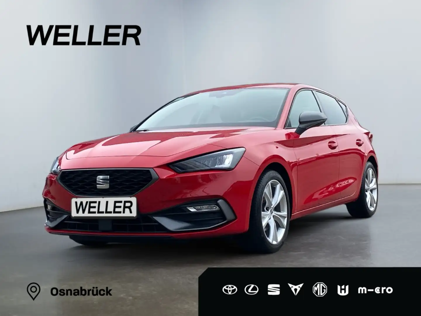 SEAT Leon 2.0 TDI FR *LED*ACC*CarPlay*Navi*Ambiente* Rot - 1