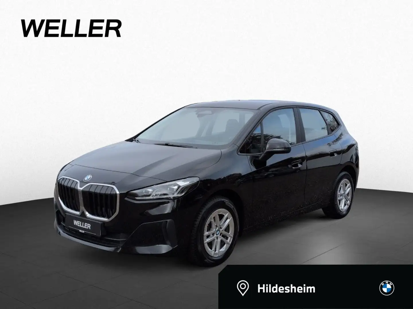 BMW 218 i Active Tourer AdLED Widscreen Sitzh DAB Kam Zwart - 1