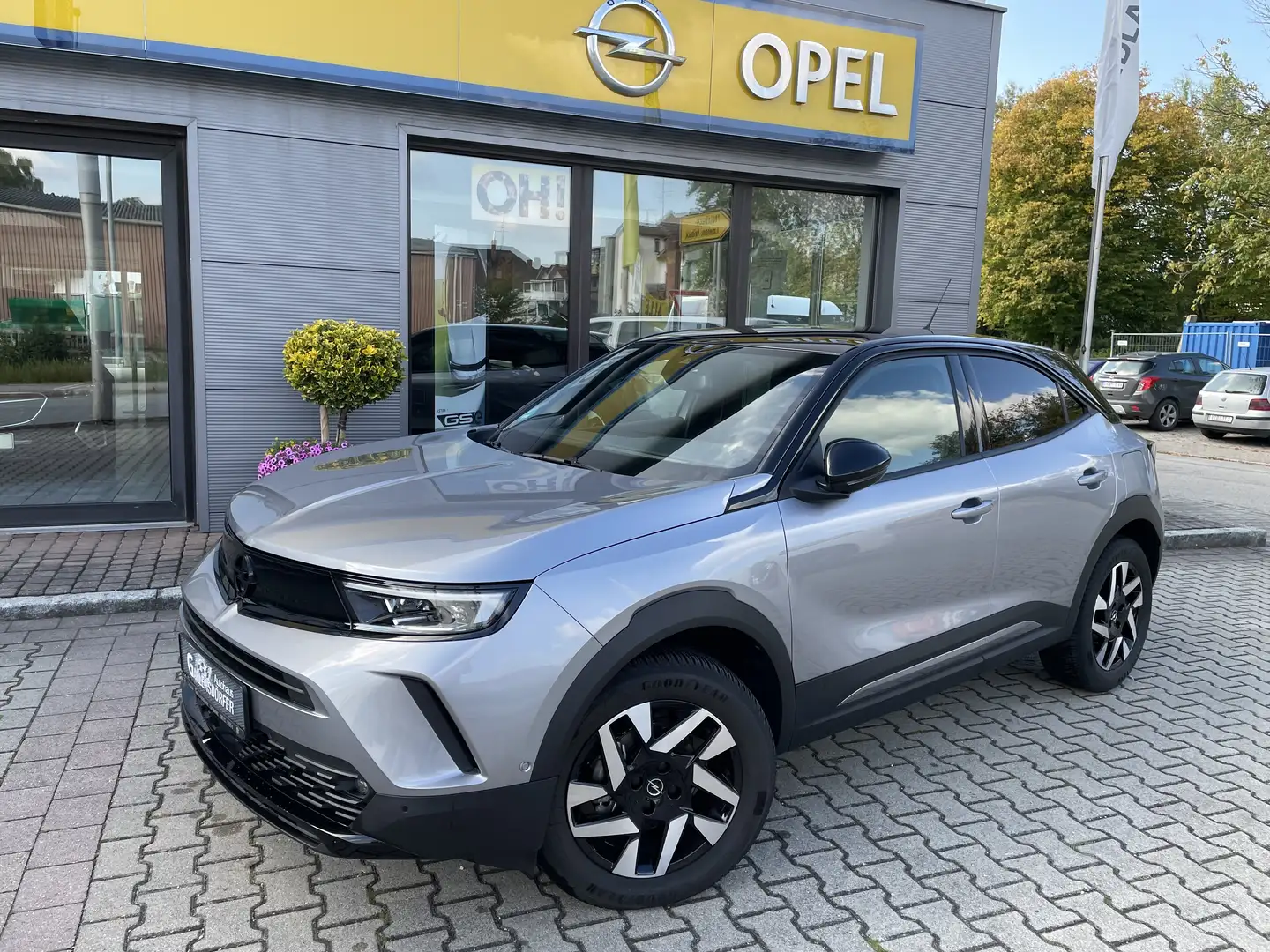 Opel Mokka Mokka 1.2 Turbo GS PDC Navi Kamera SHZ LHZ Grau - 1