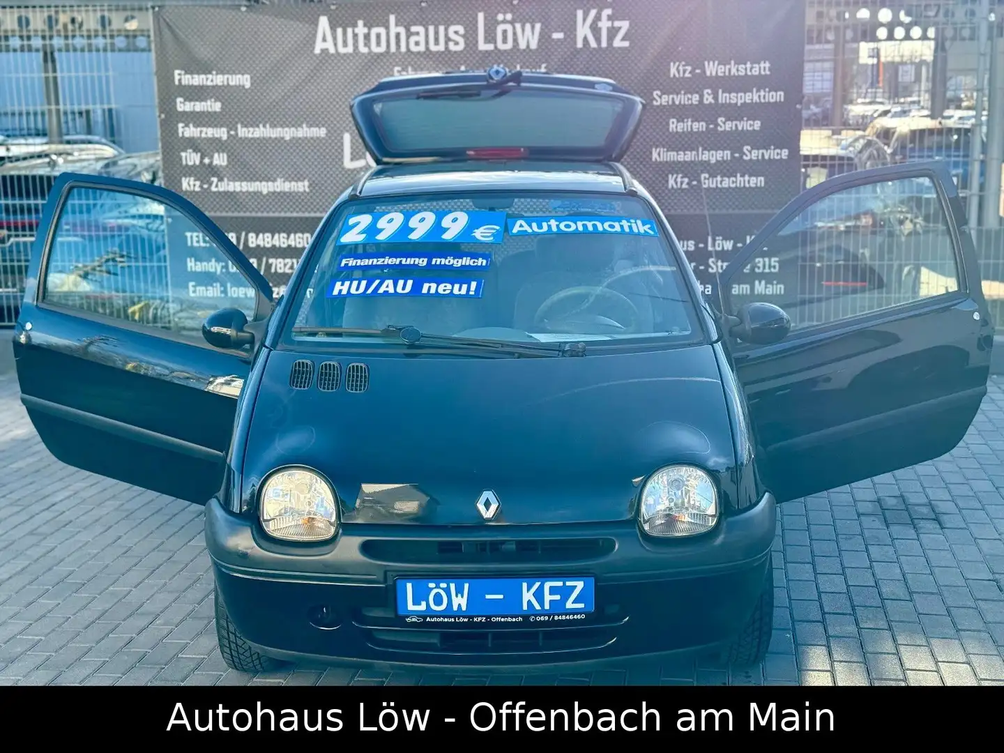 Renault Twingo AUTOMATIKGETRIEBE TÜV NEU ALLWETTERREIFEN Negru - 1