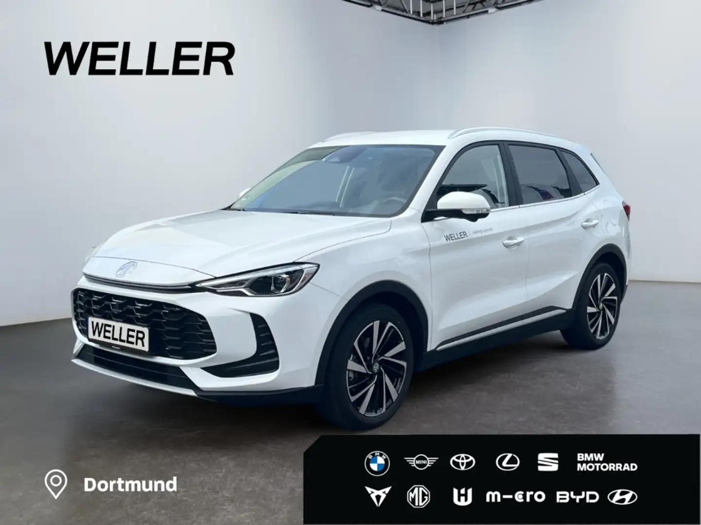 MG ZS Hybrid+ Luxury *LED*360°*ACC*SHZ*Leder*CarPlay* Weiß - 1
