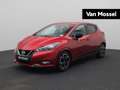 Nissan Micra 1.0 IG-T Visia | Navi | Airco | AUTOMAAT Red - thumbnail 1