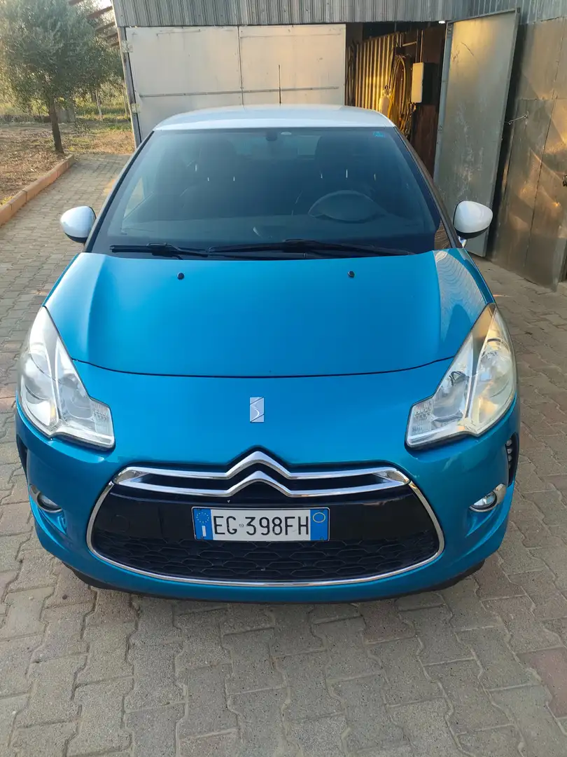 Citroen DS3 DS3 1.6 turbo thp Just Black 155cv Blu/Azzurro - 1