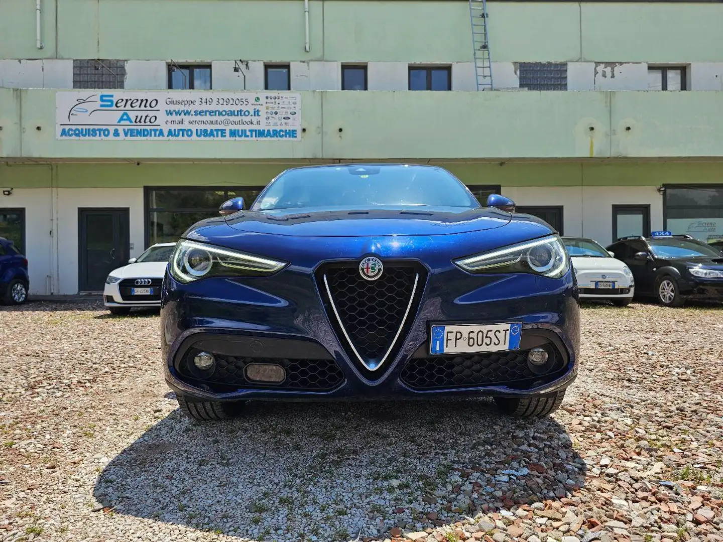 Alfa Romeo Stelvio 2.2 T.diesel 180 CV AT8 Q4 Exec. Blu/Azzurro - 2