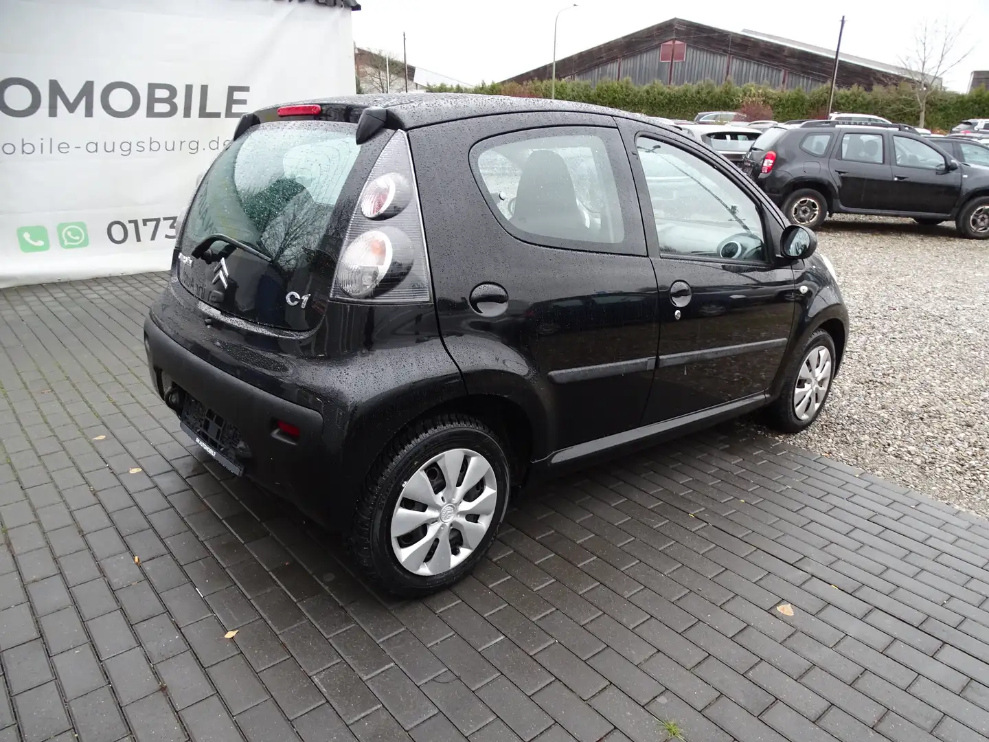 Citroen C1 Style *TÜV-NEU / SERVICE-NEU / 8-FACH-BEREIFT* Schwarz - 2