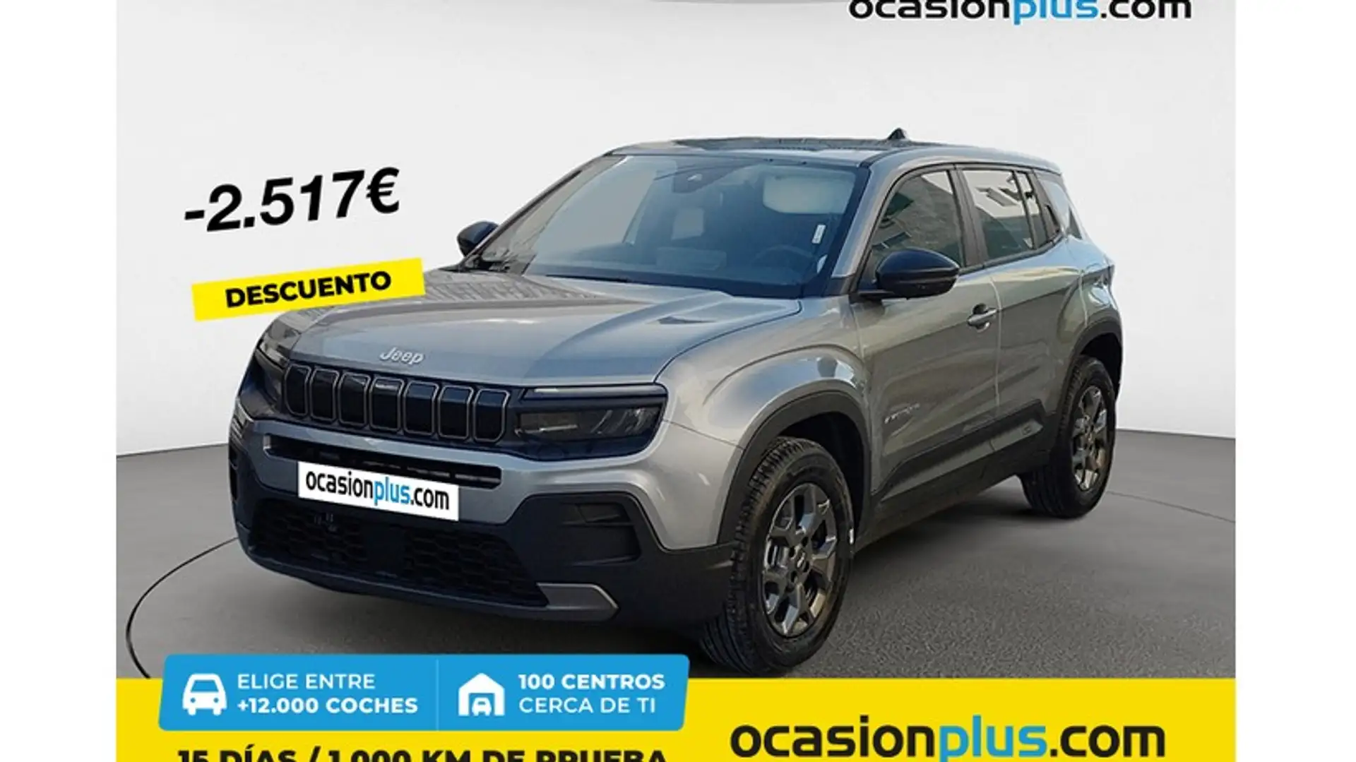 Jeep Avenger 1.2 Longitude 100 Gris - 1