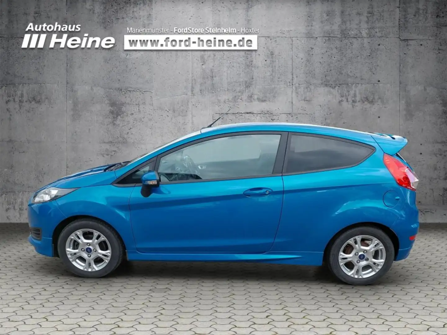 Ford Fiesta 1.0 EcoBoost Start-Stop SYNC Edition Blau - 2