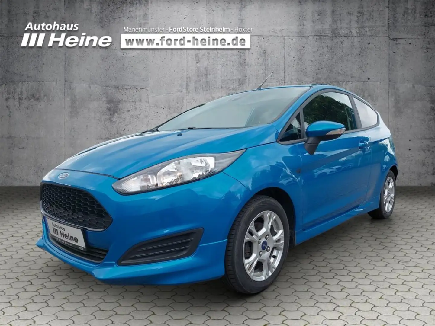 Ford Fiesta 1.0 EcoBoost Start-Stop SYNC Edition Blau - 1