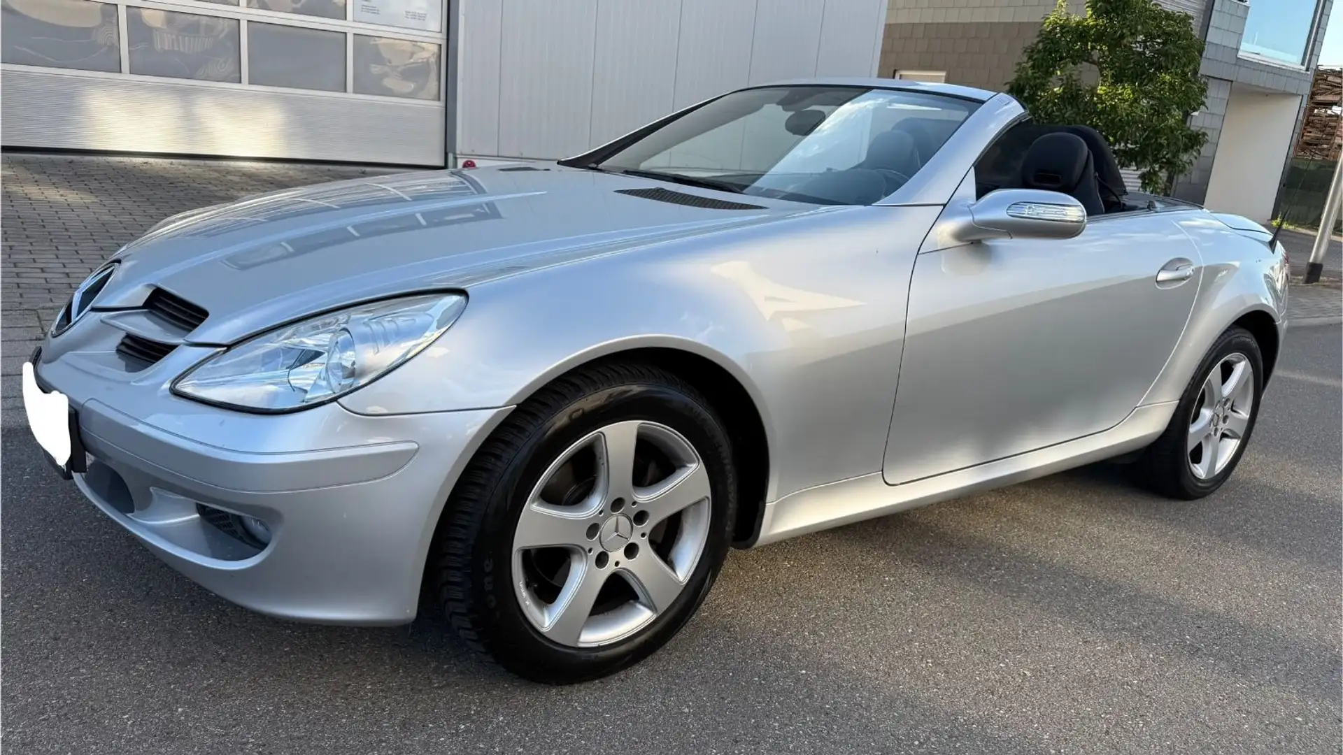 Mercedes-Benz SLK 200 KOMPRESSOR AUTOMATIK TÜV,WENIG-KM Gri - 1
