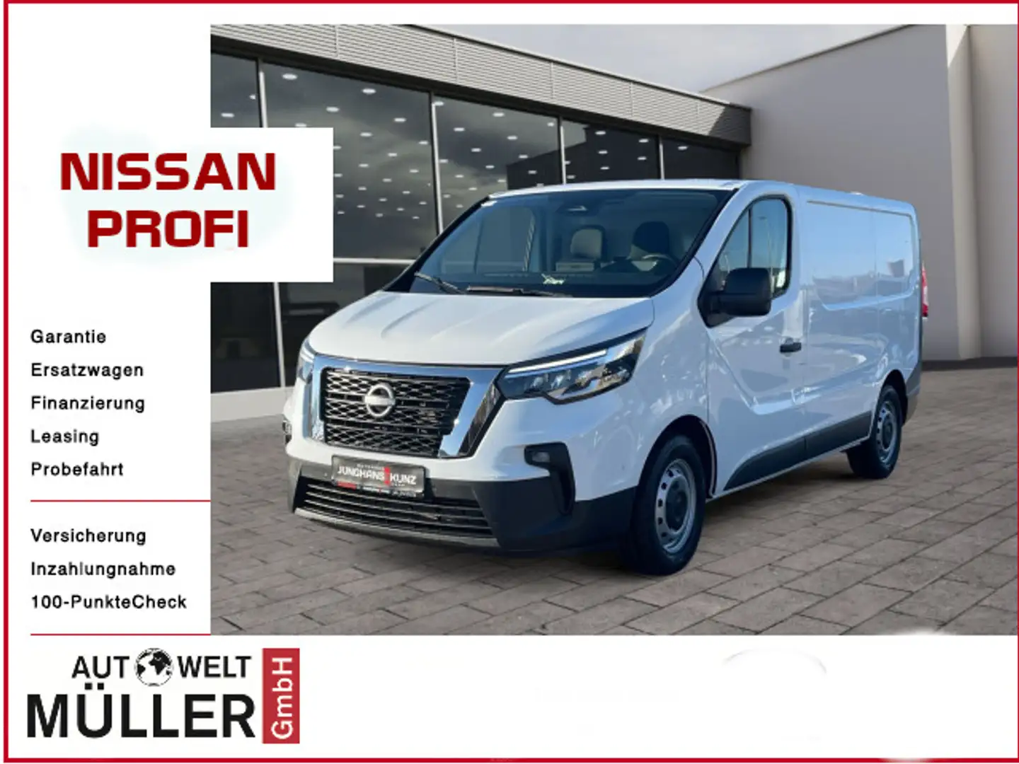 Nissan Primastar Kasten dci150 N-CONNECTA 1ST LADERAUMB Weiß - 1
