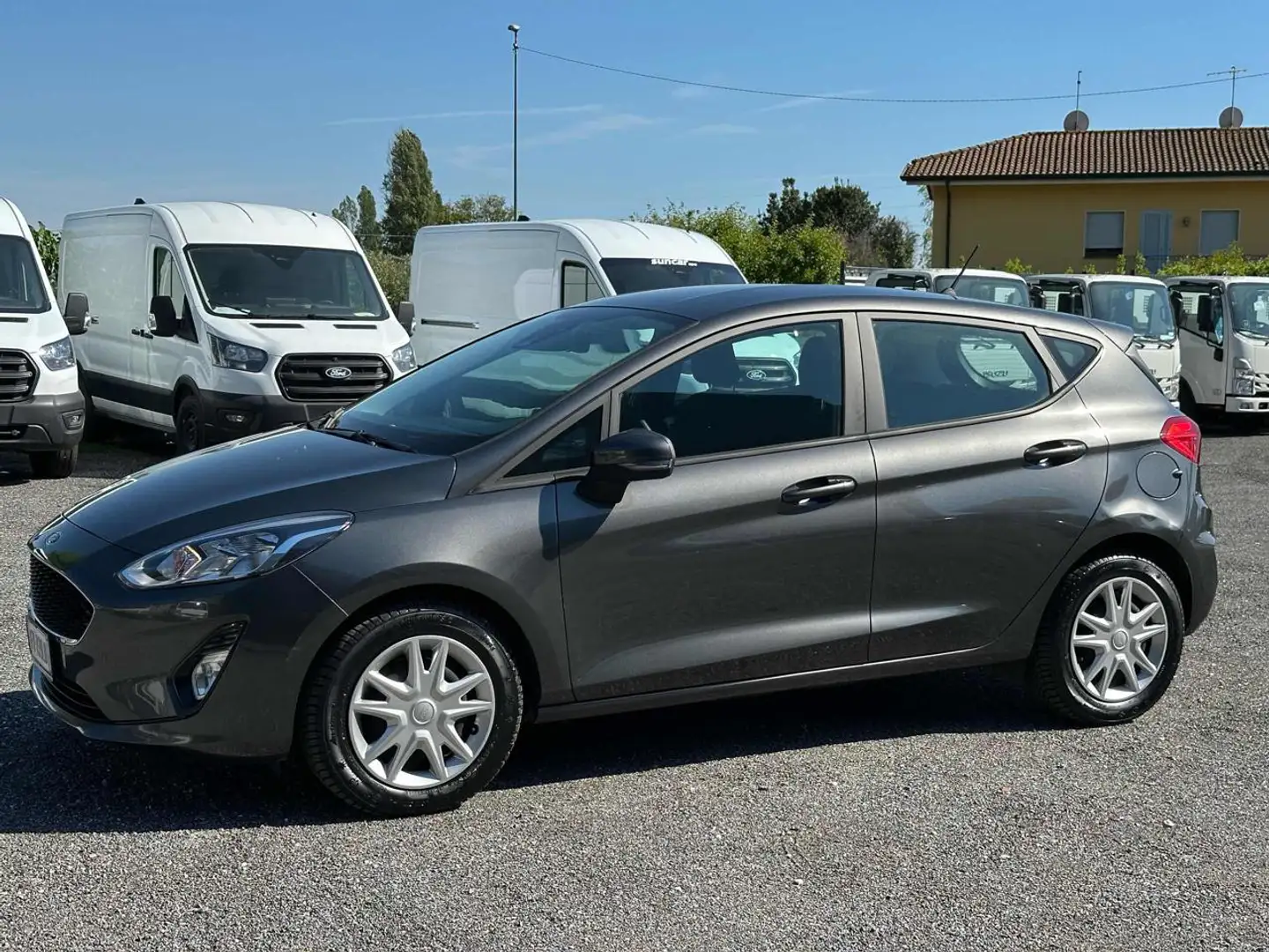 Ford Fiesta 1.5 EcoBlue 5 porte Plus Grigio - 2