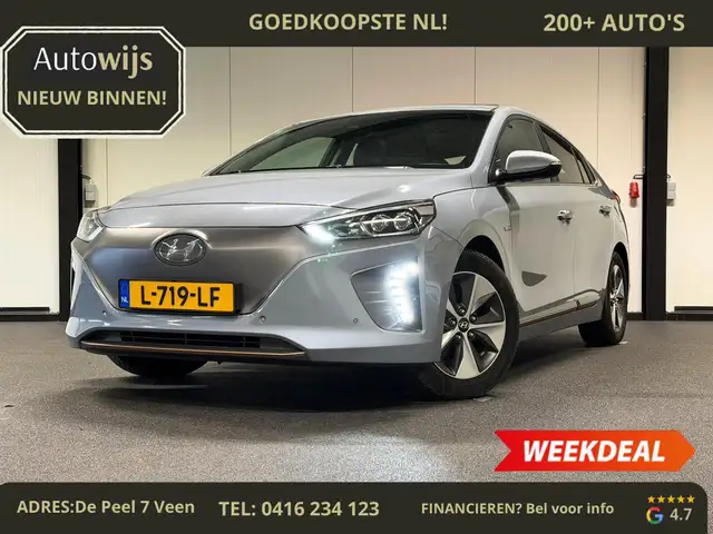 Hyundai IONIQ Premium EV|LEDER|PANO|CAMERA|ELEKSTOELEN|Goed onde