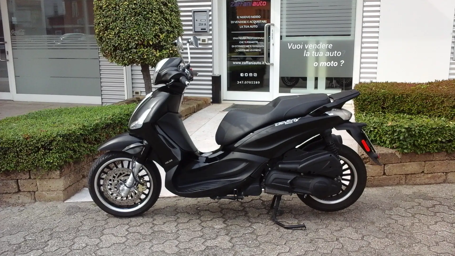 Piaggio Beverly 300 Police-i.e.-ABS-ASR- Unico P.- Nero - 1