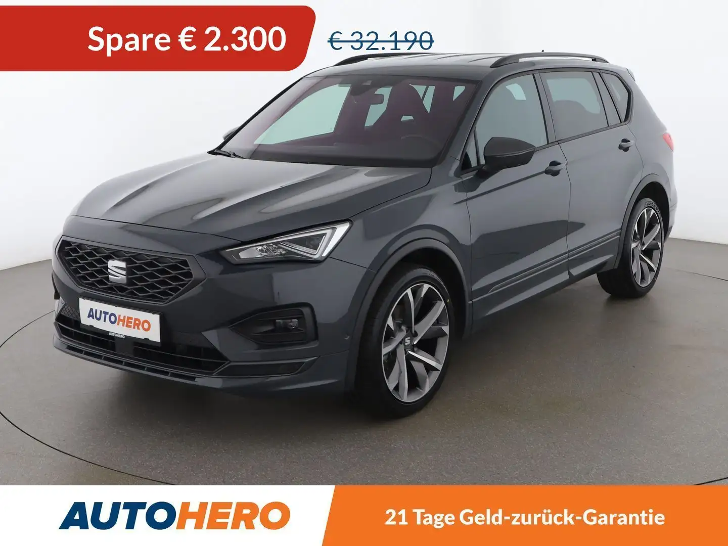 SEAT Tarraco 1.5 TSI ACT FR Aut. *ACC*CAM*SPUR*MEMORY*AHK* Šedá - 1