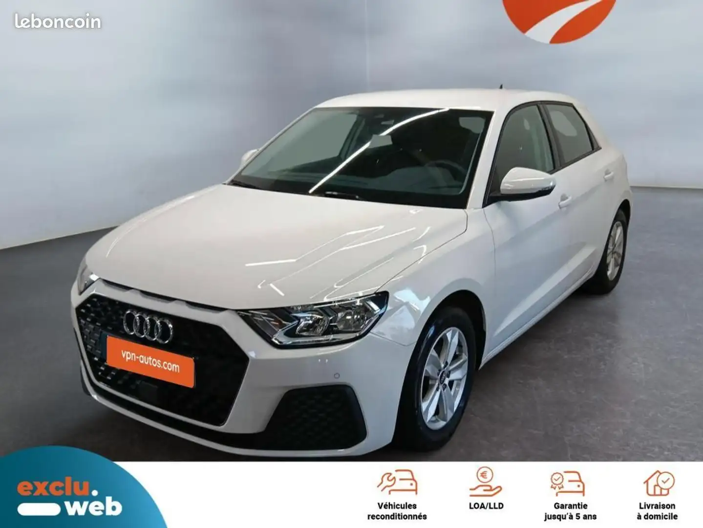 Audi A1 30 TFSI 110 ch S tronic 7 Design Blanc - 1