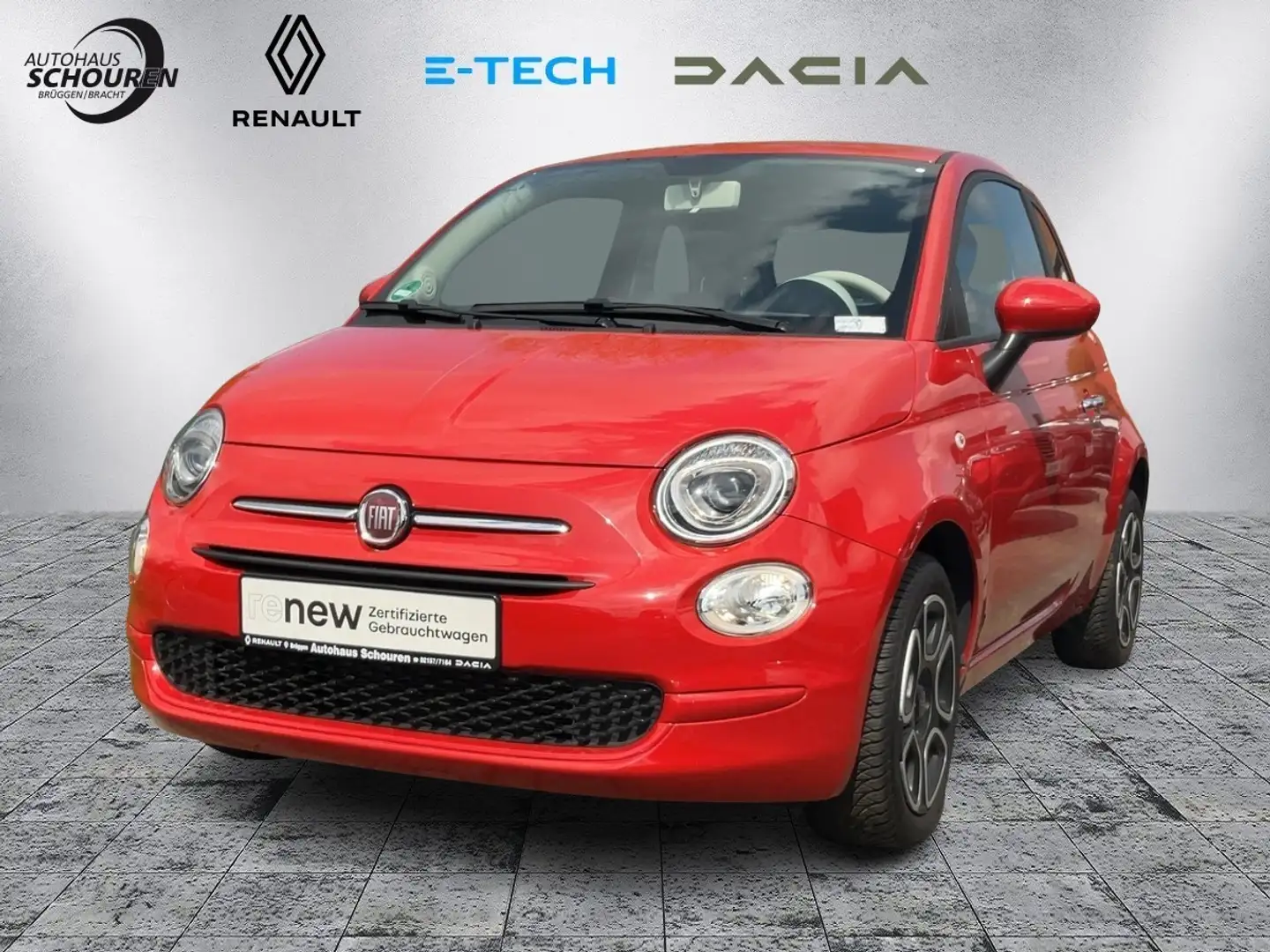 Fiat 500 1.0 Mild Hybrid Club Rouge - 1